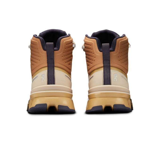 On 登山靴 cloudrock2WPレッド ハイカット オン ハイキングシューズ 防水 ミッドカット レディース