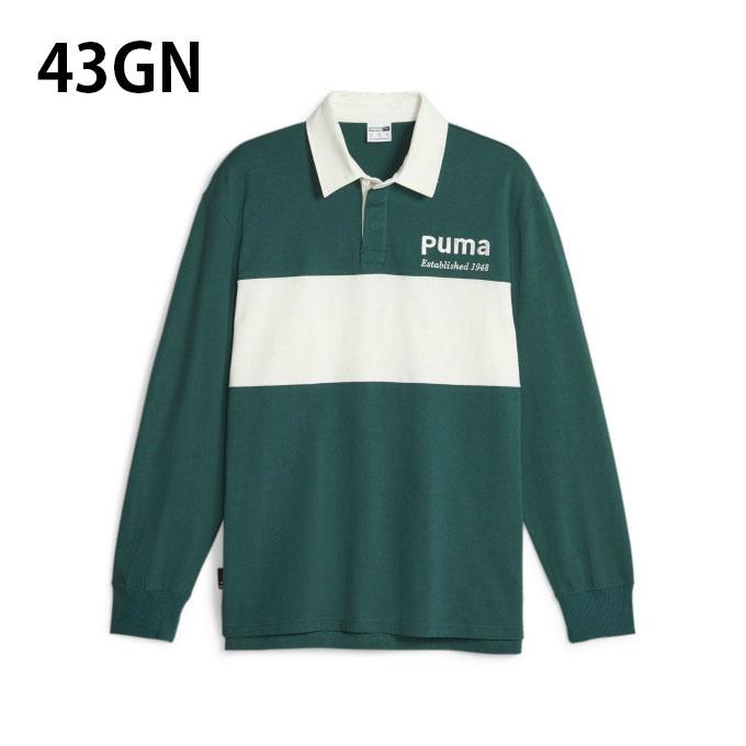 PUMA（プーマ） ポロシャツ 長袖 メンズ TEAM 長袖ラガーシャツ 625205
