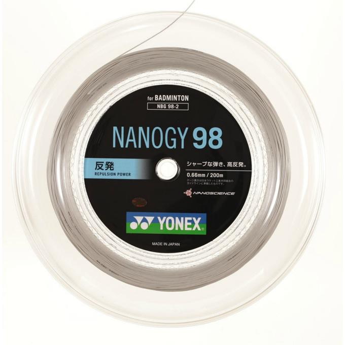 YONEX ヨネックス バドミントンガット ナノジー 98 200M NBG98-2