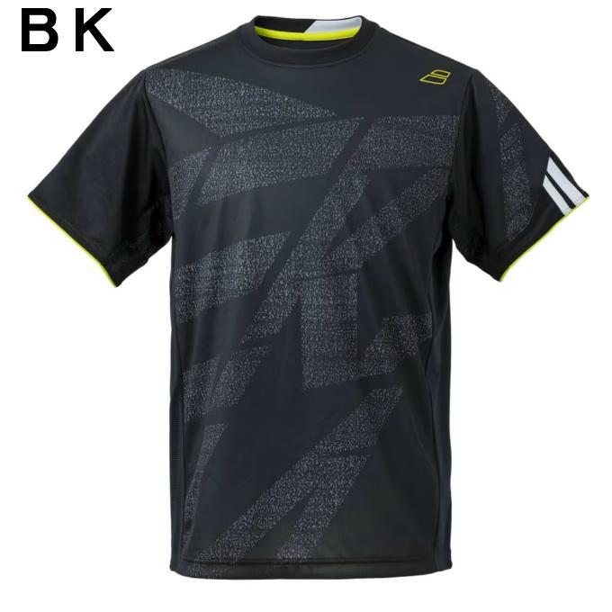 【新品/未使用】バボラ　テニスウェア　上下 Mサイズ 黒　グレー Babolat（バボラ） テニスウェア バドミントンウェア ゲームシャツ