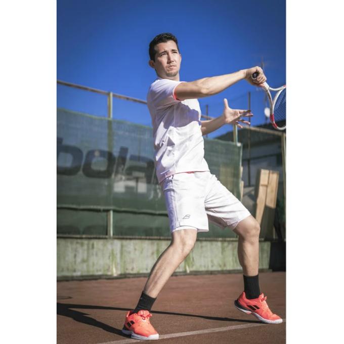 Babolat（バボラ） テニスウェア バドミントンウェア ゲームシャツ