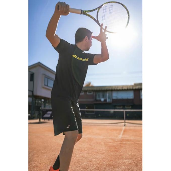 Babolat（バボラ） テニスウェア バドミントンウェア Tシャツ 半袖