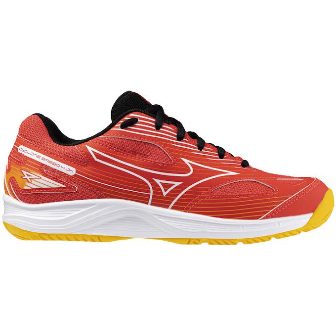 ミズノ MIZUNO バレーボールシューズ サイクロンスピード4mid 24.5 MIZUNO（ミズノ） バレーボールシューズ ジュニア サイクロンスピード