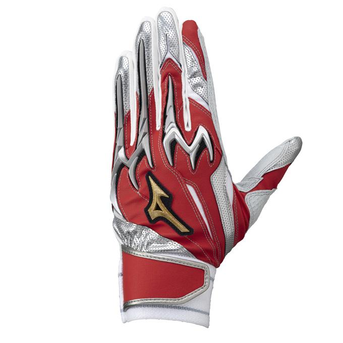 MIZUNO（ミズノ） 野球 バッティンググローブ 両手 一般 シリコン 