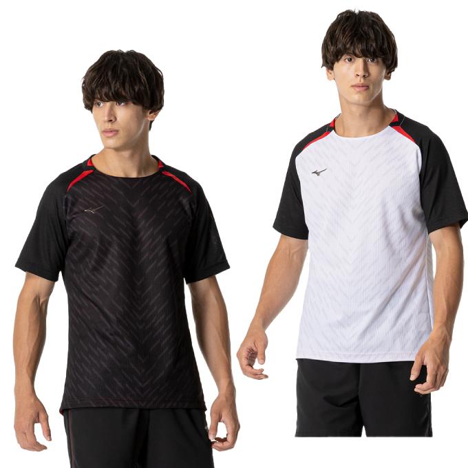 ミズノモレリアプラクティスシャツ新品 MIZUNO（ミズノ） サッカーウェア プラクティスシャツ 半袖 メンズ ON