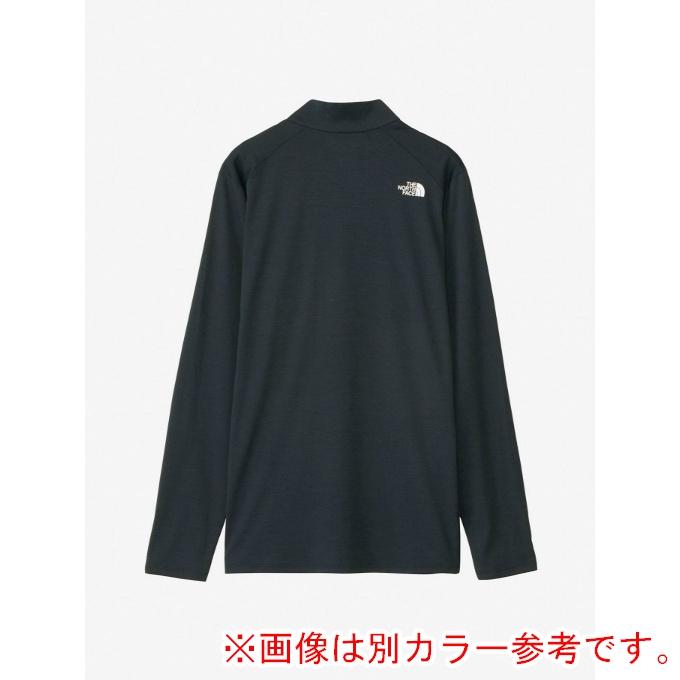 ザ・ノース・フェイス 長袖シャツ メンズ ロングスリーブフラッシュドライスリーディージップアップ グレー NT12201 ZC ノースフェイス THE NORTH FACEの画像