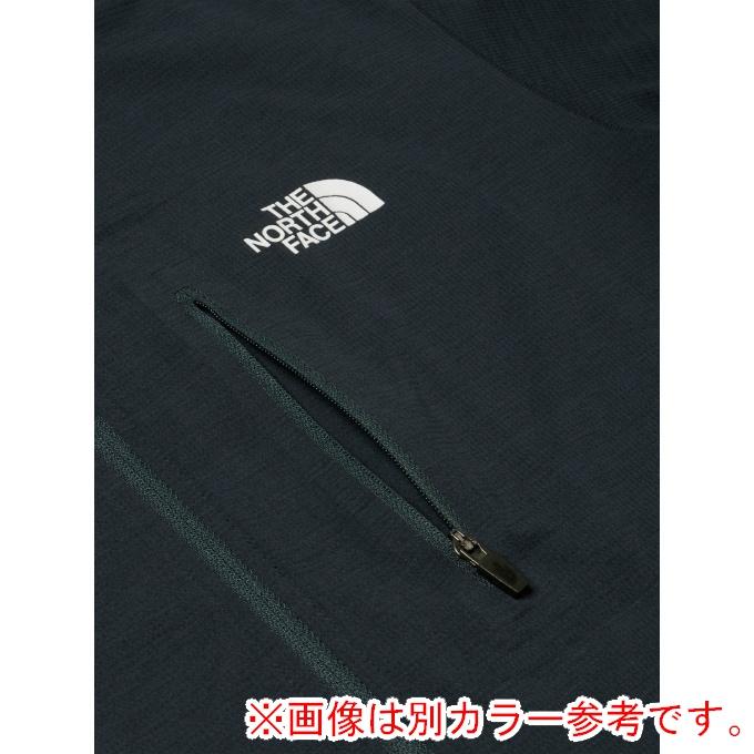 ザ・ノース・フェイス 長袖シャツ メンズ ロングスリーブフラッシュドライスリーディージップアップ グレー NT12201 ZC ノースフェイス THE NORTH FACEの画像
