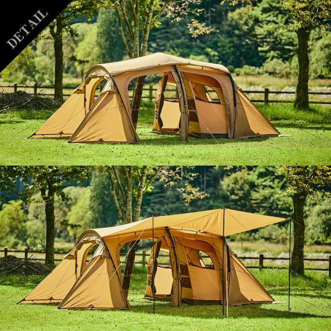 VISIONPEAKS（ビジョンピークス） ☆ビジョンピークス 2ルームテント