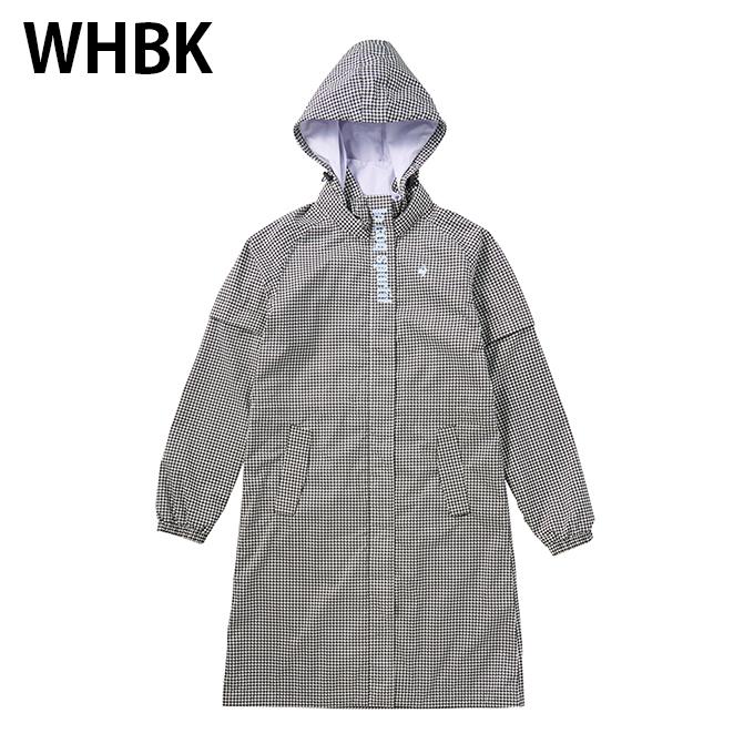 ♪新品ルコックle coq sportif レインコートWHBK L size le coq sportif（ルコックスポルティフ） ゴルフ レインウェア
