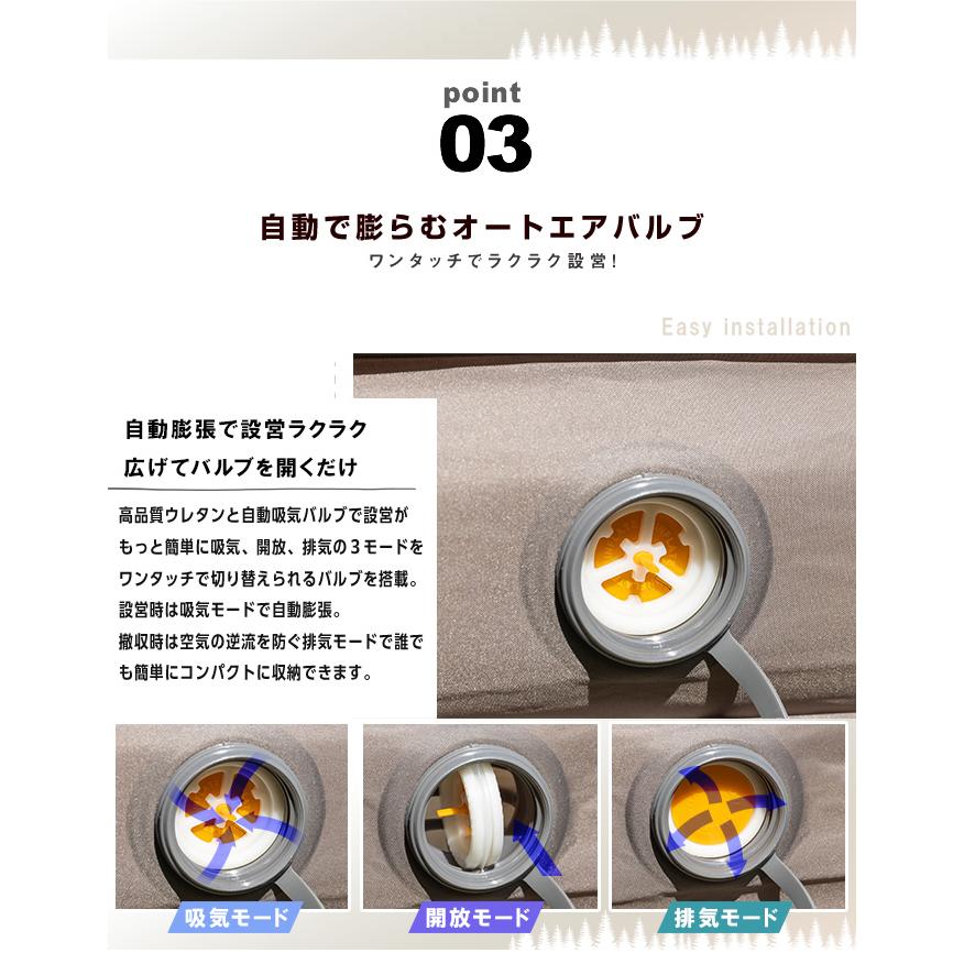 VISIONPEAKS（ビジョンピークス） インフレーターマット10cm シングル
