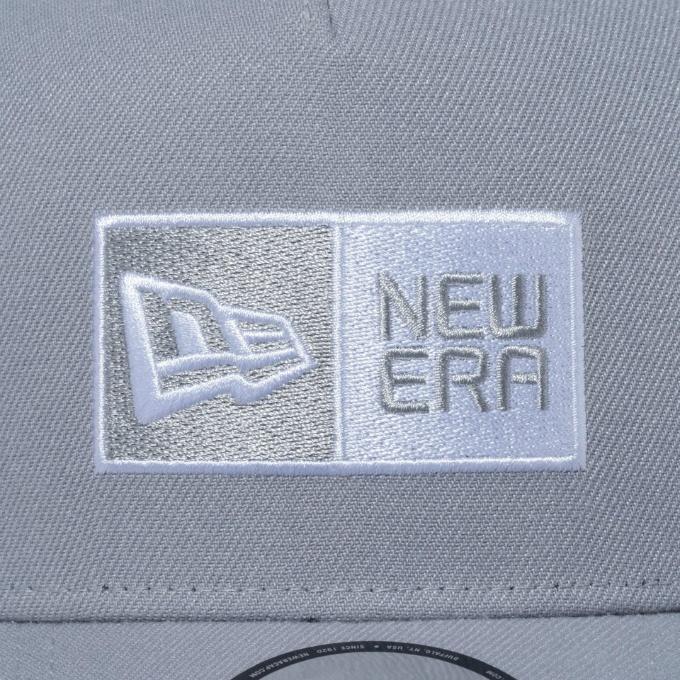 ニューエラ NEW ERA ゴルフ キャップ メンズ レディース 9FORTY A-Frame Laser Perforated Box Logo ボックスロゴ グレー 14109279｜himaraya｜06