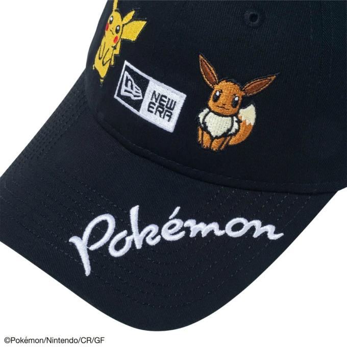 ニューエラ NEW ERA ゴルフ キャップ メンズ 9TWENTY ロングバイザー Pokemon ポケモン ピカチュウ イーブイ 14124323｜himaraya｜07