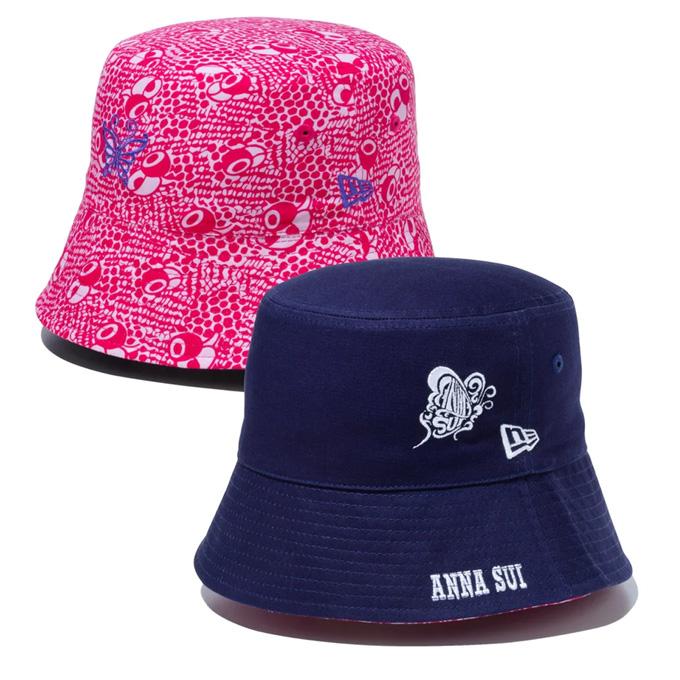 無料配達 ニューエラ バケット リバーシブル ANNA SUI アナ スイ