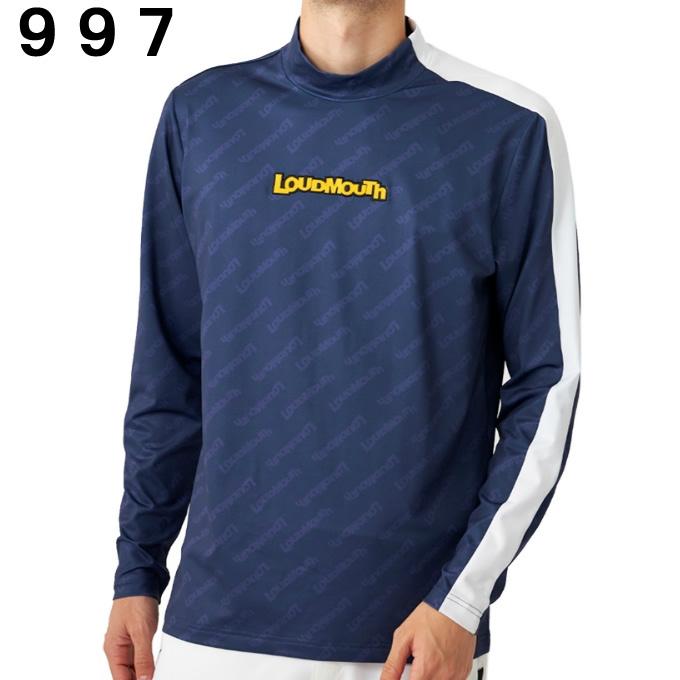 新品　ラウドマウス　メンズ　ウェア ラウドマウス（LOUDMOUTH）（メンズ）ゴルフウェア 半袖 アトム