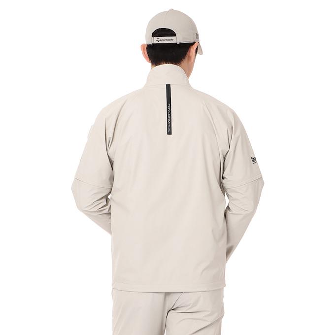 TaylorMade TL439メンズ レインウェア ライトグレー Sサイズ TaylorMade（テーラーメイド） ゴルフ レインウェア上下セット メンズ
