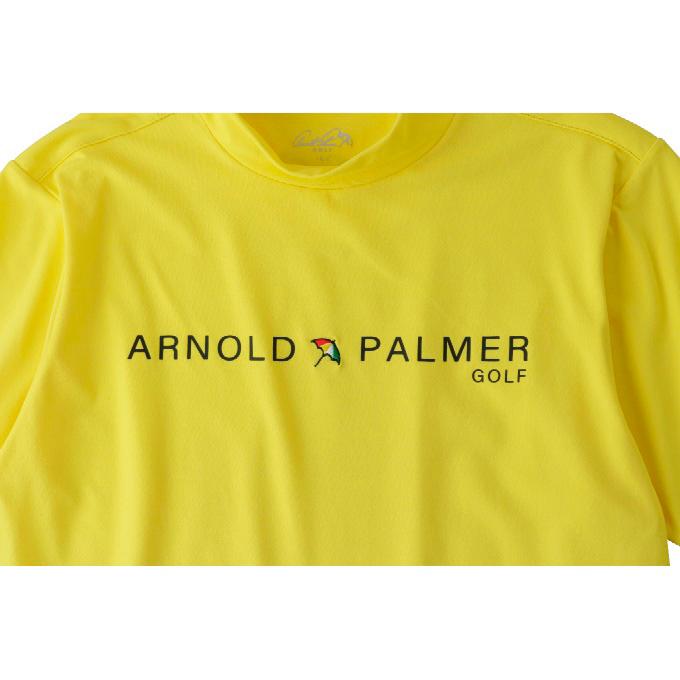 アーノルドパーマー arnold palmer ゴルフウェア 半袖シャツ メンズ ロゴモックネック半袖シャツ AP220101B12｜himaraya｜18