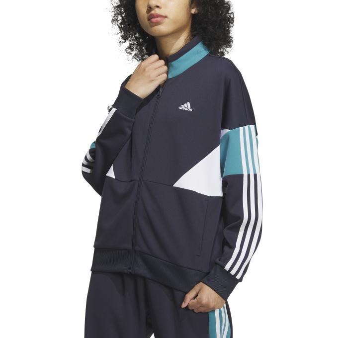 adidas（アディダス） ジャージ ジャケット ベロア メンズ 冬