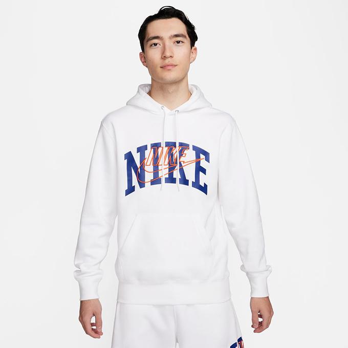 ナイキ スウェットパーカー メンズ CLUB 裏起毛フードスウェット GX FV4448-100 NIKE ナイキ スウェットパーカー メンズ CLUB 裏起毛フードスウェット GX