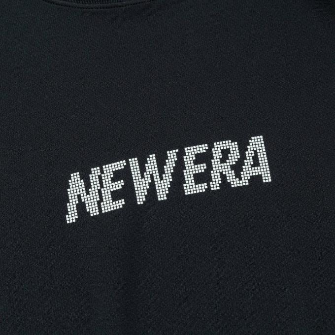 ニューエラ NEW ERA Tシャツ メンズ レディース 半袖 テック Tシャツ Bit Logo ブラック 14121961｜himaraya｜05