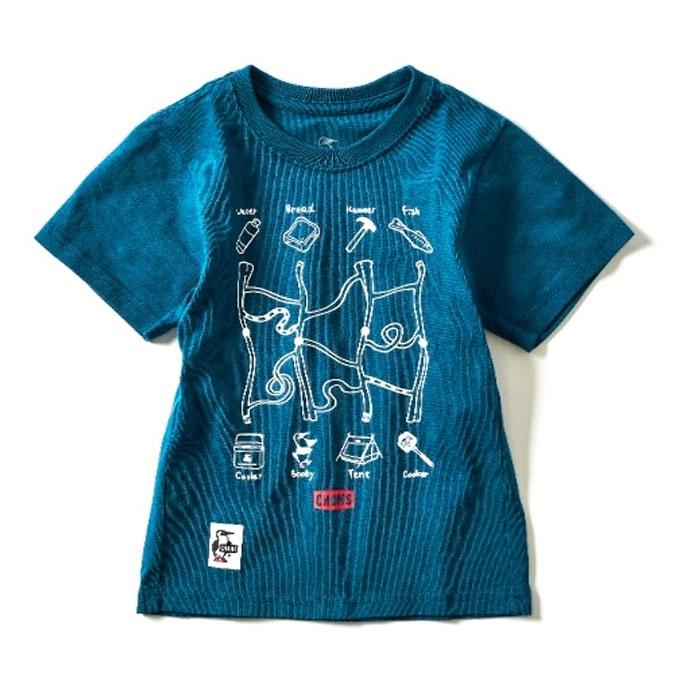 CHUMS（チャムス） Tシャツ 半袖 ジュニア Amida Lottery T-Shirt