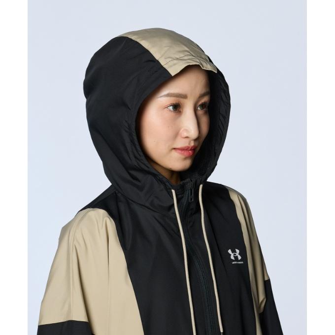 アンダーアーマー ウインドブレーカー ジャケット レディース UA メッシュ ライナー ウーブン SOLID 1384761-001 UNDER ARMOUR｜himaraya｜04