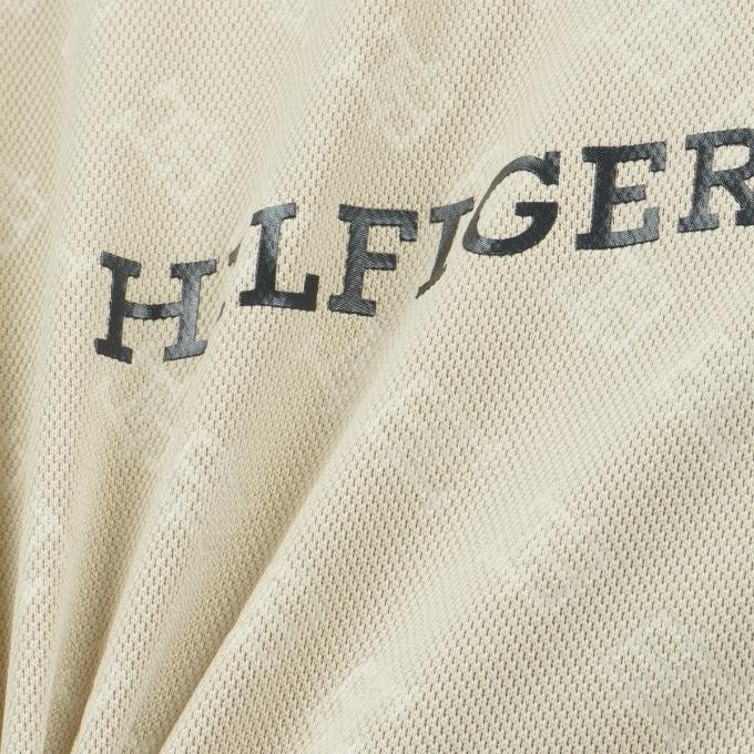 トミーヒルフィガーゴルフ TOMMY HILFIGER GOLF ゴルフウェア 半袖シャツ メンズ THモノグラム 半袖モックネックシャツ THMA408｜himaraya｜14