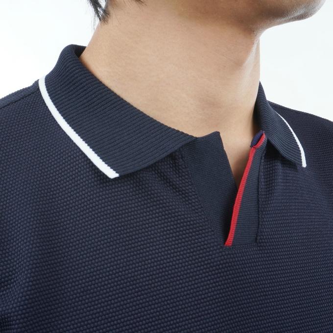 トミーヒルフィガーゴルフ TOMMY HILFIGER GOLF ゴルフウェア ポロシャツ 半袖 メンズ トラックグラフィック 半袖スキッパーシャツ THMA414｜himaraya｜10