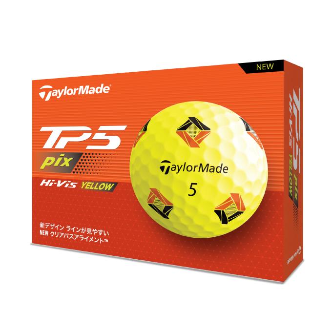 TaylorMade（テーラーメイド） ゴルフボール 1ダース 12個入 TP5 2024