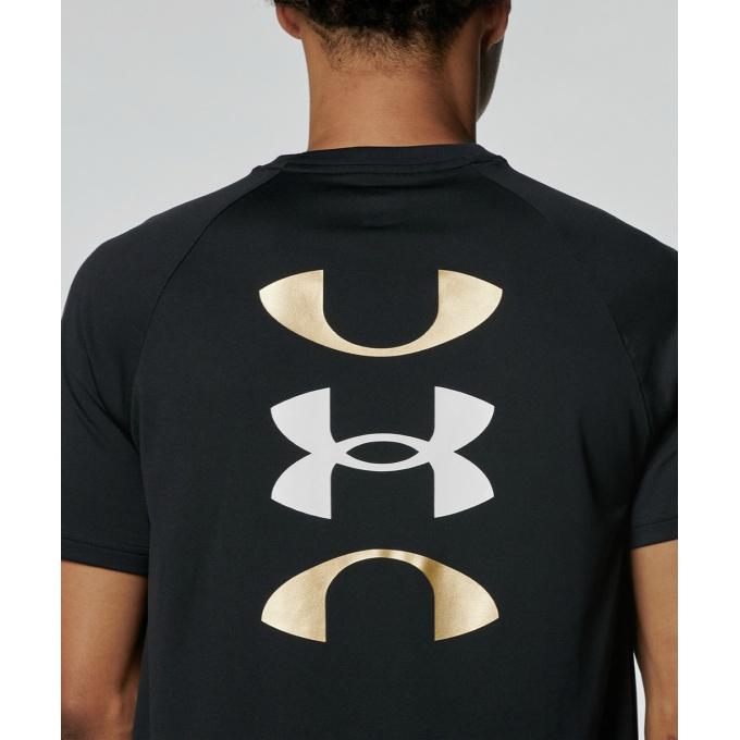 アンダーアーマー バスケットボールウェア 半袖シャツ メンズ UA TECH GRAPHIC SHORT SLEEVE TSHIRT