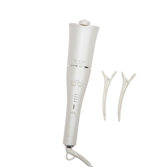 絹女 正規販売店 】キヌージョ 自動巻き ヘアアイロン Spin＆Curl SILK
