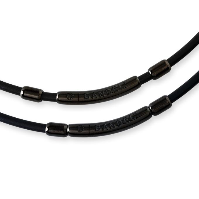 バンデルプラネット　healthcare　all black　3ways首腕足 BANDEL バンデル Healthcare Planet All Black Free(全長約65cm) 磁気