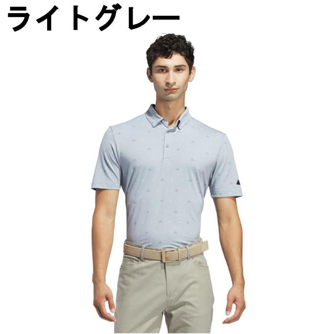 アディダス ゴルフウェア ポロシャツ 半袖 メンズ GO-TO モノグラムシャツ JMS65 adidas｜himaraya｜02