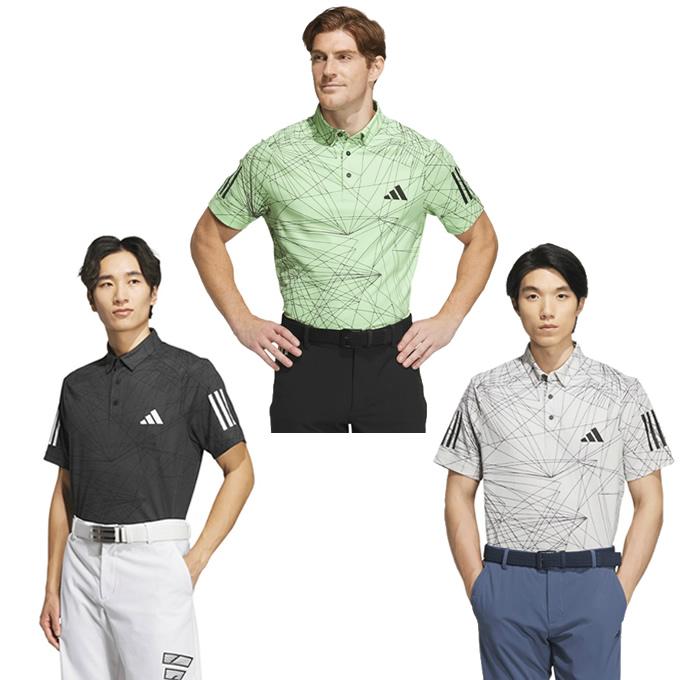 希少モデル!ANEW GOLF メンズ半袖ポロシャツ グラデーションプリント 希少モデル!ANEW GOLF メンズ半袖ポロシャツ グラデーションプリント