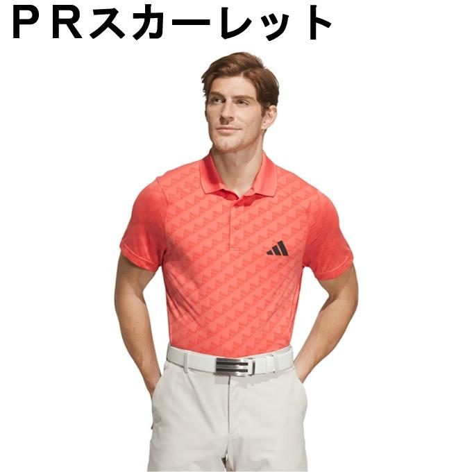 adidas（アディダス） ゴルフウェア ポロシャツ 半袖 メンズ HEAT．RDY