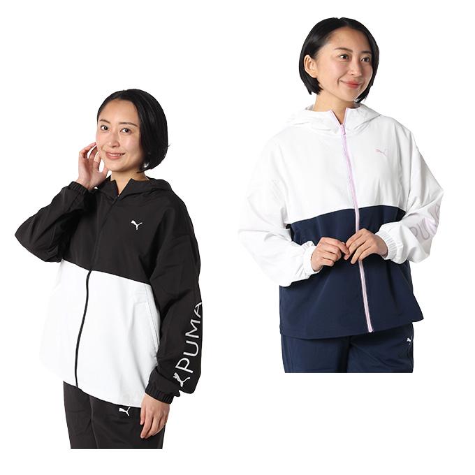 PUMA（プーマ） クロスジャケット レディース CB クロスウーブンフード