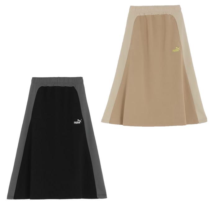 PUMA（プーマ） ロングパンツ レディース CORE HERITAGE ニット ロング