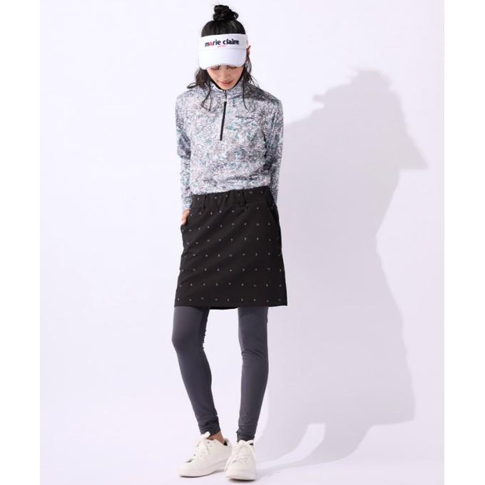 タグ付 マリクレール ゴルフウェア トップス＆スカート 上下セット セットアップ トラベル特集クーポンで450円OFF】 marie claire GOLF マリクレール