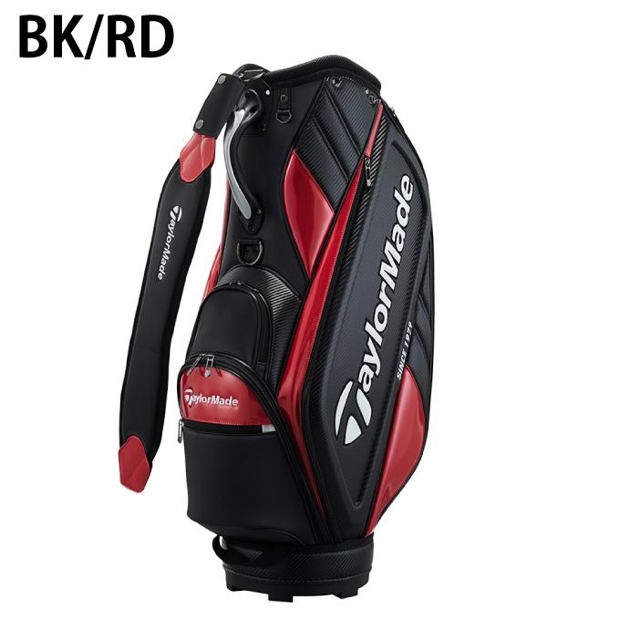 新品未使用品！TaylorMade キャディバッグ BK/RD　UN033 TaylorMade（テーラーメイド） キャディバッグ メンズ TM24 オース