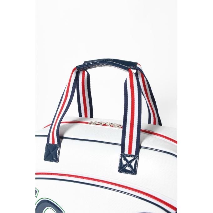 CASTELBAJAC ボストンバッグ ホワイト/ブラック ボストンバッグ<パンセ> | カステルバジャック（CASTELBAJAC