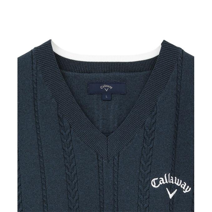 Callaway キャロウェイ ゴルフウェア ニットベスト メンズ V
