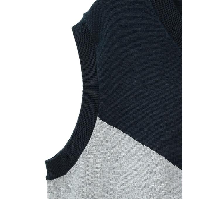 Callaway キャロウェイ ゴルフウェア ニットベスト メンズ Vネック切替