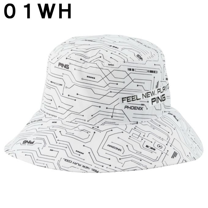 ピン PING ゴルフ ハット メンズ HW-F2409 ELECTRIC CIRCLE HAT エレクトリックサークルハット 37457｜himaraya｜02