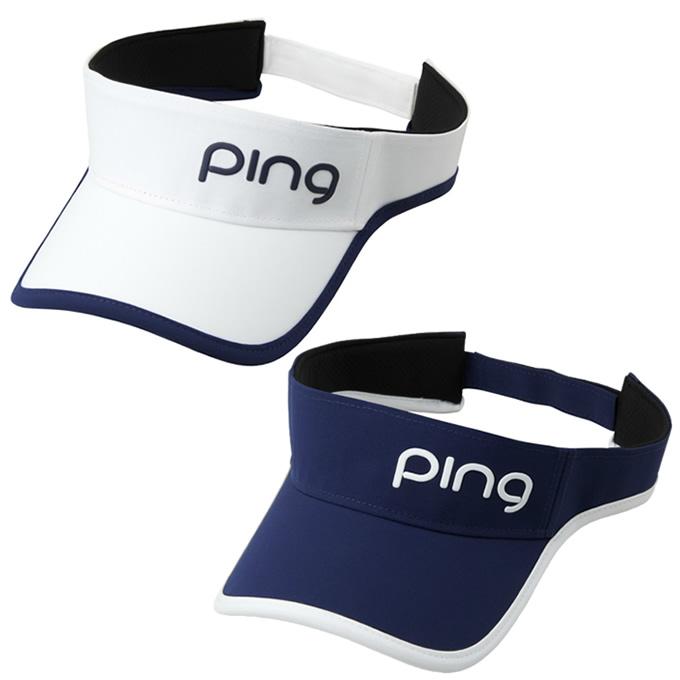 ピン PING ゴルフ サンバイザー レディース HWL2403 WATER REPELLENT LADIES VISOR 撥水バイザー