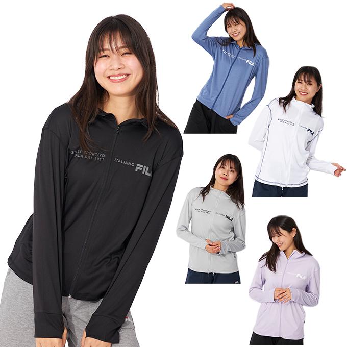 お値下げ！新品 レディース長袖フィラパーカー FILA パーカー フィラ ブランド ロゴ ショート ラグラン