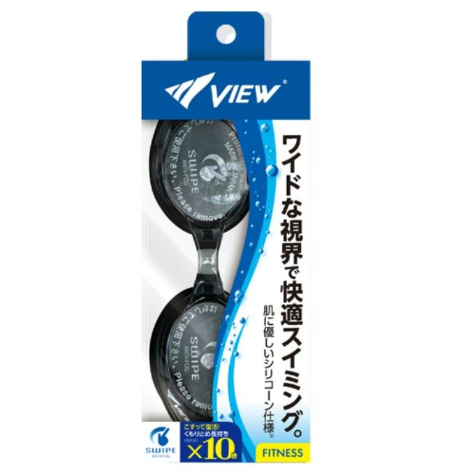 ビュー VIEW クッション付き スイミングゴーグル メンズ レディース フィットネスゴーグル V630ESA｜himaraya｜05