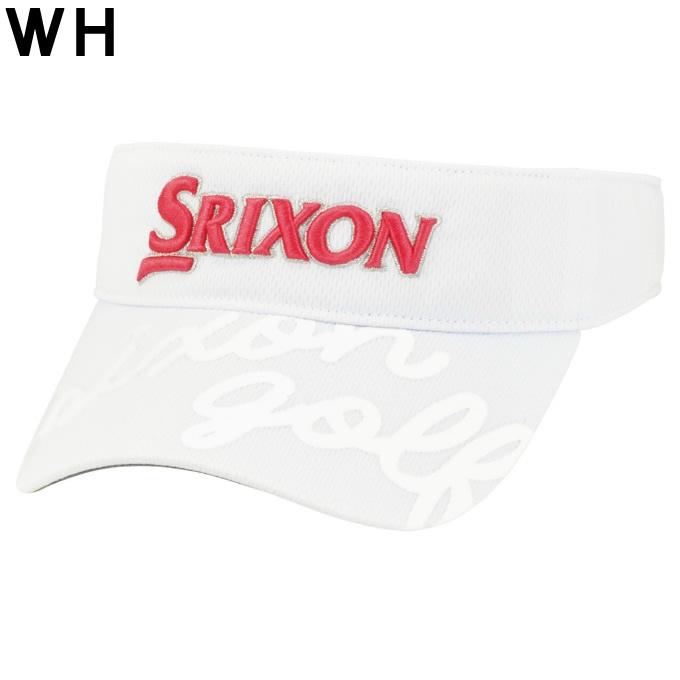 SRIXON スリクソン ゴルフ サンバイザー レディース 軽量ロゴバイザー