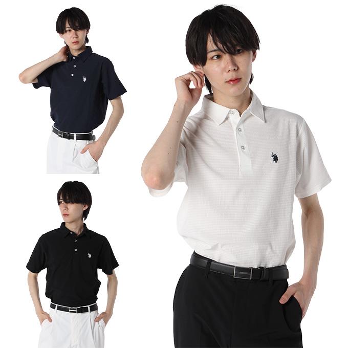 ユーエスポロアッスン U.S. POLO ASSN. ゴルフウェア ポロシャツ 半袖