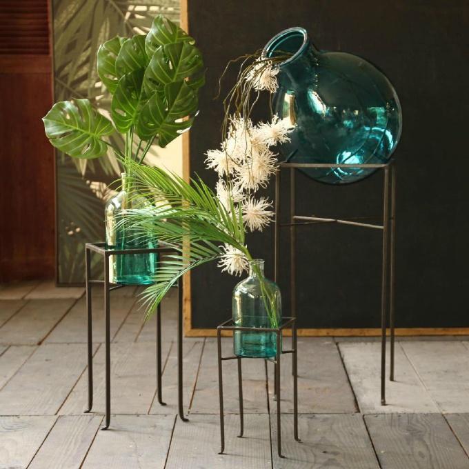 フラワープランターラック Mサイズ プランタースタンド 鉢置き 玄関