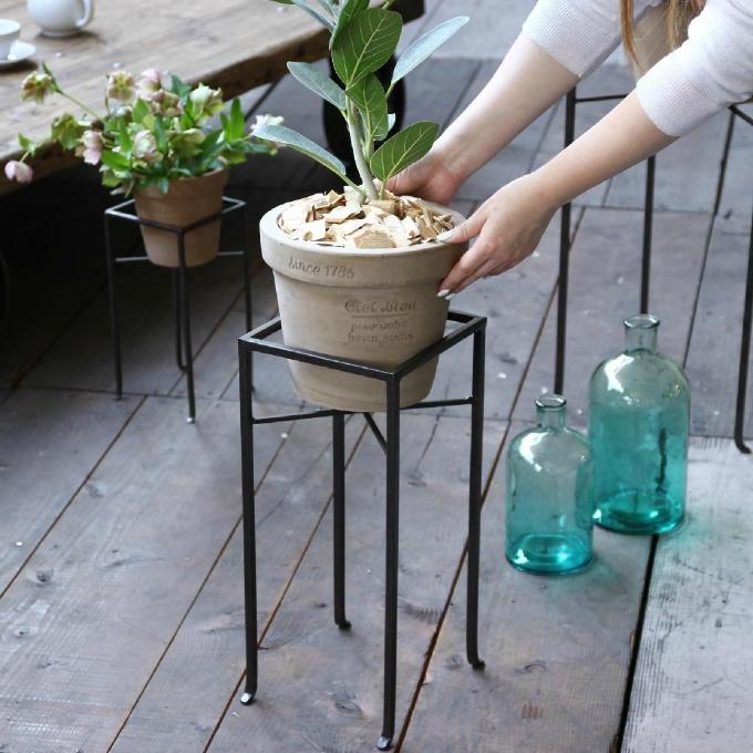 フラワープランターラック Mサイズ プランタースタンド 鉢置き 玄関