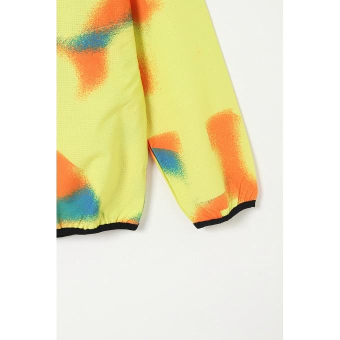 アクター AKTR ウインドブレーカー ジャケット メンズ SCRIBBLE V-NECK SHOOTINNG SHRT シューティング シャツ 124-001010 AKTR（アクター） ウインドブレーカー ジャケット メンズ SCRIBBLE V